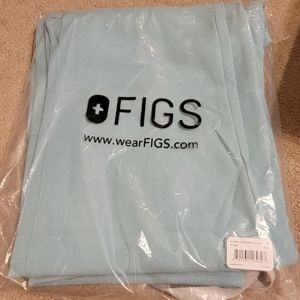 Figs Seaglass / fresh aqua Kade Cargo Scrub Pant - Small Petite